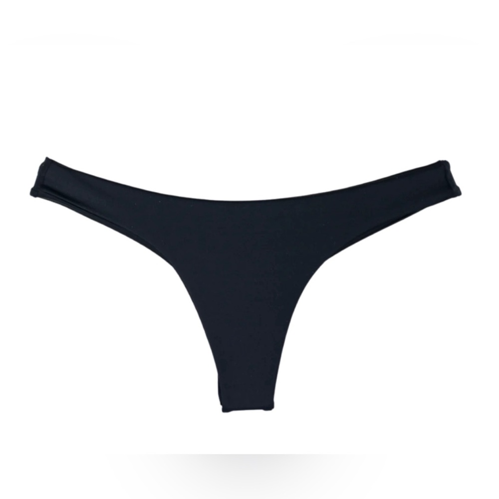 NWOT FJ Miami BLACK IVY THONG BOTTOM ~ Medium